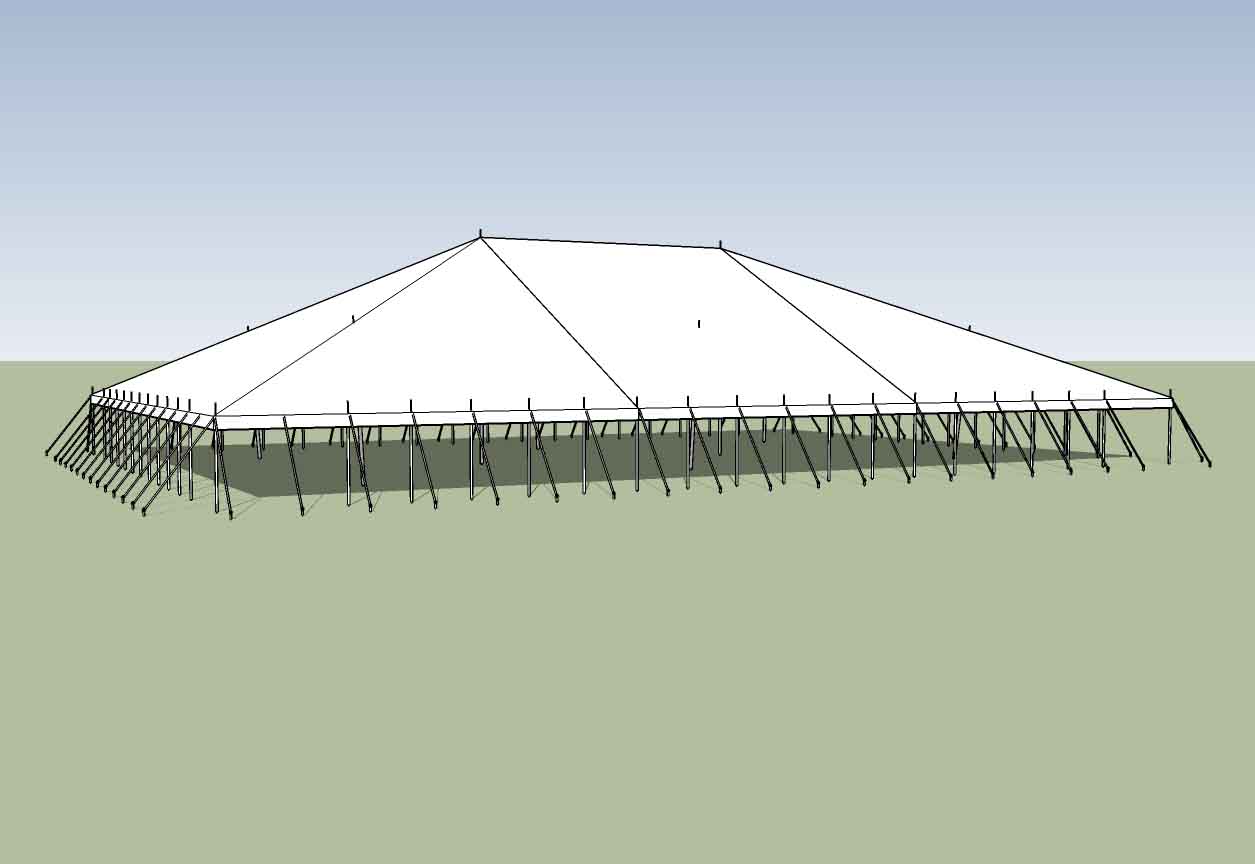 70x100 Party Tent